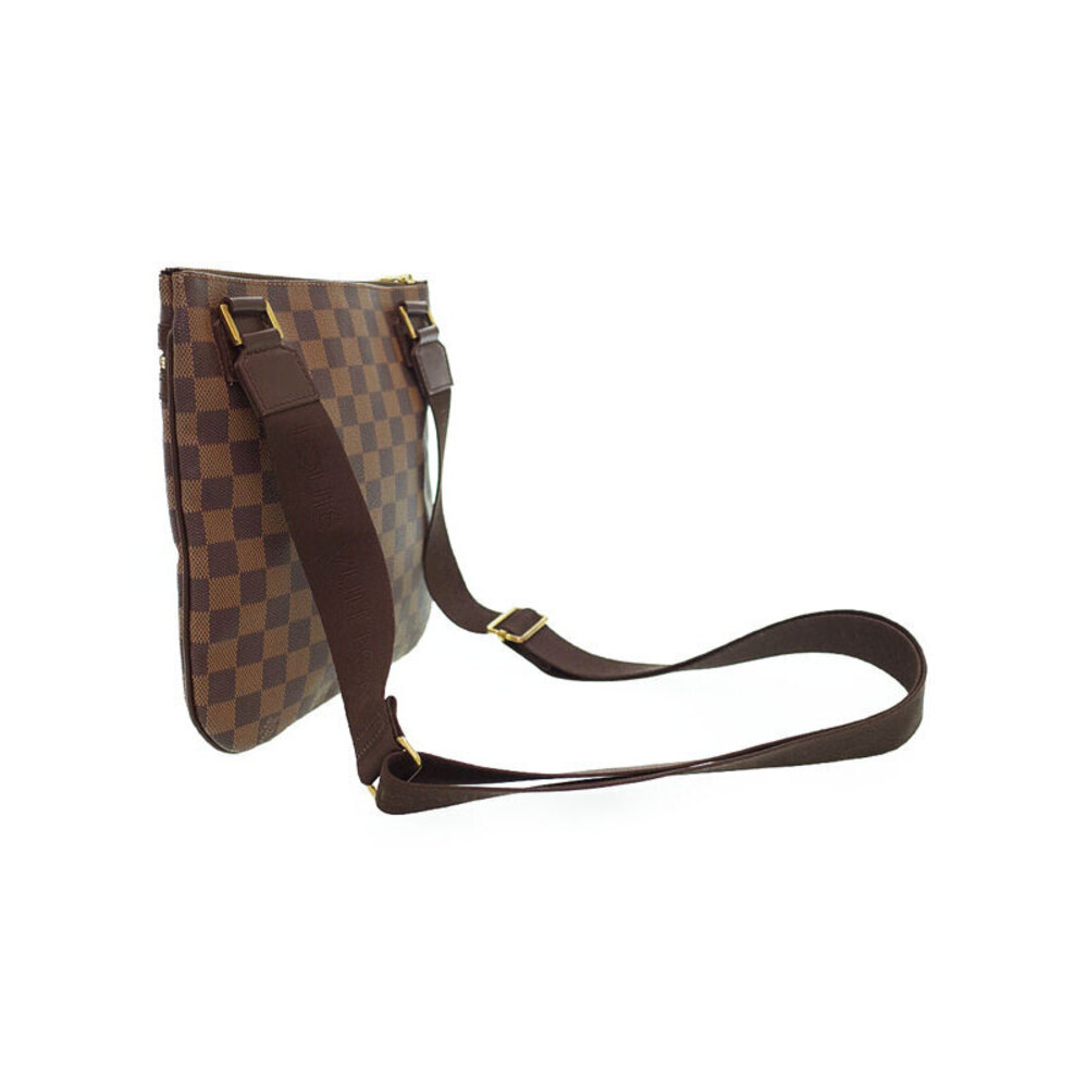 Louis Vuitton Bag Shoulder Damier Brown Bosphore Ebene Pochette